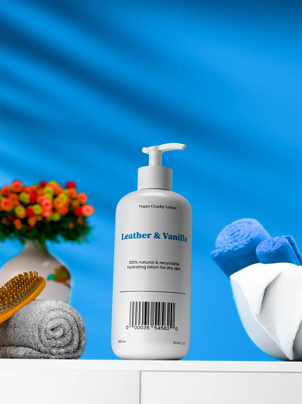 Lotion lifestyle render
